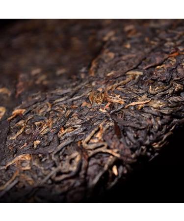 HELLOYOUNG 357g G teau de th noir Bingdao sucr biologique du Yunnan chinois Th Pu'er Aliment vert artisanal au go t intense Th pu-erh Pu'er Tea - Buy Online on GoSupps.com