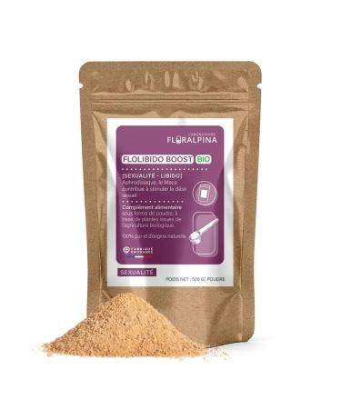 FloLibido Boost Bio - Organic Alternative to Band Wood for Libido and Energy Support 100% Natural Vegan and Non-GMO (500g)