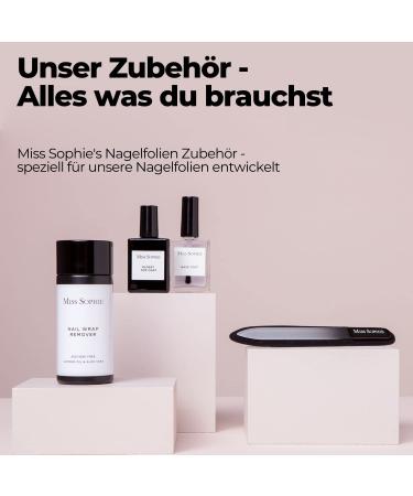 Miss Sophie Base Coat - Quick-Drying Transparent Nail Varnish with Vitamin E for Strengthening & Sensitive Nails - Long-Lasting Protection - Buy Online on GoSupps.com