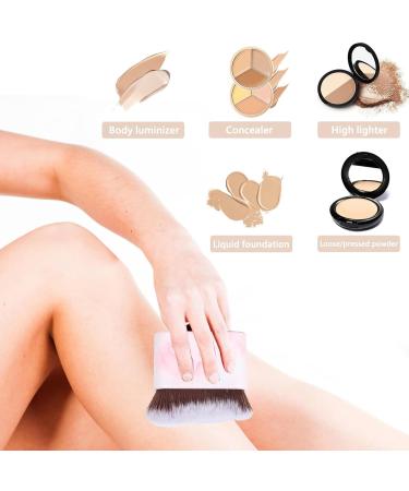 Hebterrka 1 Piece Tanning Brush for Self-Tanning Face and Body - Self Tanning Brush Applicator Mixing Brush Foundation Makeup Brush - Buy Online on GoSupps.com