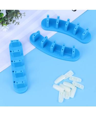 Beavorty 6 Sets Manicure Practice Display Stand Manicure Practice Nails Tips Nail Art Tip Stand Display Easel Manicure Practice Base Nail Training Display Nails Tools Lotus Seat Nail Piece - Buy Online on GoSupps.com