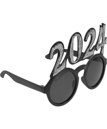 HOMSFOU 4pcs 2024 Photobooth Props Funny New Year Photo Funny Photo Props Happy New Year Glasses 2024 Camera 2024 Modeling Eye Wear Soft Toy Dog Guinea Pig Ball New Year's Eve Pc Frame - Buy Online on GoSupps.com