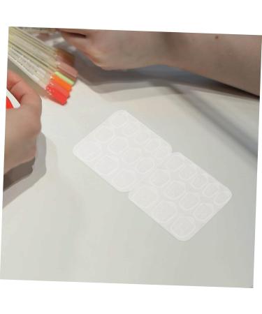 Didiseaon 50 Sheets Nail Jelly Glue Nail Glue for Artificial Nails Double-Sided Nail Stickers Self-Adhesive Nail Glue Waltz Nail Glue Nail Glue Tabs Nail Art Stickers Labels Silica Gel - Buy Online on GoSupps.com