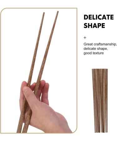  ANDRESLAD ANDRESLAD 6 Pairs Chicken Wings Wooden Hotpot Chopsticks Wooden Camping Chopsticks Japanese Saibashi Chopsticks for and Frying Chopsticks for Brown - Buy Online on GoSupps.com