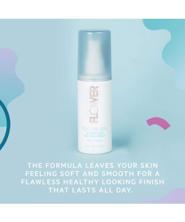 Flower Beauty Seal The Deal Setting Spray - Hydrating & Flawless Finish | 3.4fl oz - Cruelty-Free - Buy Online on GoSupps.com
