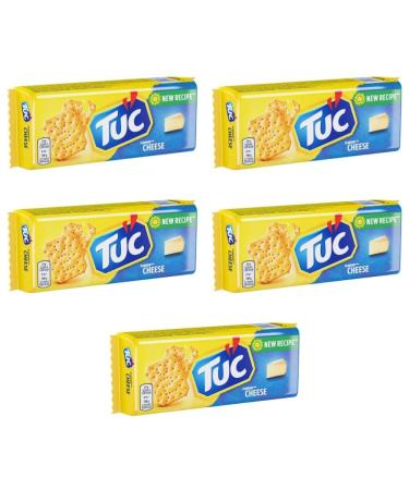 Tuc Biscuit Cracker Light Crunchy Oven Baked Biscuits Cracker 100g | FabFinds Mug (5 Pack Cheese)