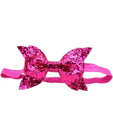 DOITOOL child Headband big bow sequins baby headband sequin headband kids hair bands hair ribbons bow hair band for girls hair accessories headgear - Buy Online on GoSupps.com
