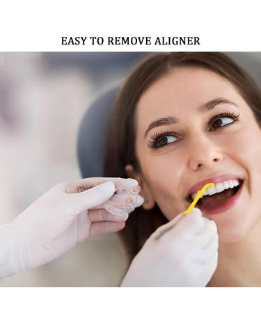JSKWIKE 10PCS Aligner Removal Tool Kit - Slip-Resistant Chewies & Tooth Hook for Invisible Braces - 5 Colors Available - Buy Online on GoSupps.com