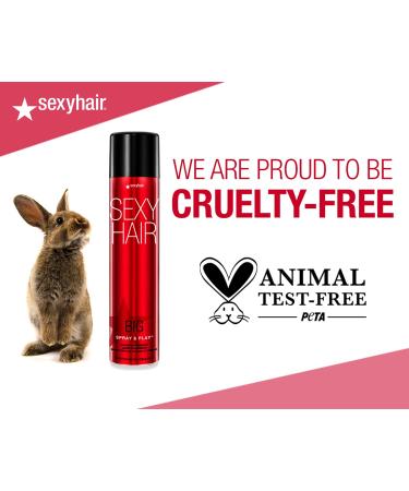 SexyHair Big Get Layered Flash Dry Thickening Hairspray 8 Oz - Buildable Texture, Volume, and Shine | 72-Hour Humidity Resistance - Buy Online on GoSupps.com