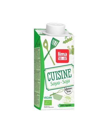 Lima - Cr me de Soja Cuisine Vegan - Sans gluten - 200ml