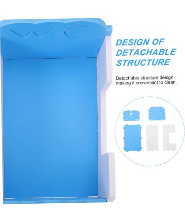 INOOMP 2 Pcs Hamster Toilet Hamster Bathroom Hamster Supplies Small Pet Toilet Hamster Pee Training PVC 15x10cmx2pcs Bluex2pcs - Buy Online on GoSupps.com