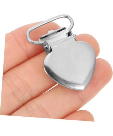 Valiclud 30st Peach Heart Beak Clip Fastening Clips | Stainless Steel Bed Braces for Secure Support - Buy Online on GoSupps.com