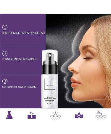 Waterproof Makeup Setting Spray Waterproof Setting Spray Makeup Setting Spray for Makeup Long Lasting Fixing Spray Makeup Finishing Spray for Makeup Moisturize Oil Control (3PCS) - Buy Online on GoSupps.com