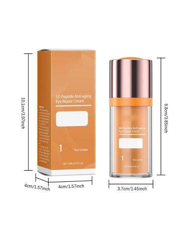 Feel Eye Cream Beauty Crema De Ojos Con P ptidos 5D 5D Anti Aging Eye Cream Feel 5d Peptide Eye for Reduces Puffiness&Dark Circles Peptide Lifting Gel (1) - Buy Online on GoSupps.com