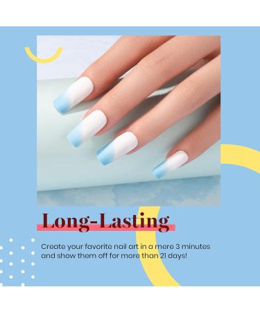 Beetles Baby Blue Gel Nail Polish - 15ml | Soak Off, UV/LED Lamp Required | Salon Quality at Home - Buy Online on GoSupps.com