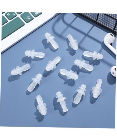 Minkissy 40pcs Ear Plugs - Noise Cancelling Earbuds for Sleep & Swimming | White Silicone Sound Blocking Earplugs (1 Count - Buy Online on GoSupps.com