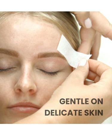 Hi Brow bandes non tiss es pour cire chaude et p te sucre 100 bandes d pilatoires en polyester ind chirable pour tout type de cire sur le visage - Buy Online on GoSupps.com