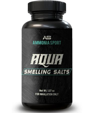 Smelling Salts - Aqua (Original) Pre-Activated with Hundreds of Uses Per Bottle - AmmoniaSport