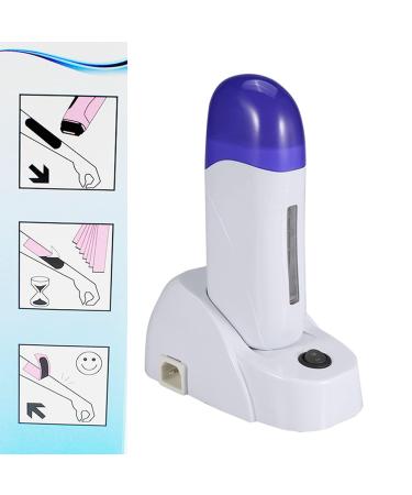 Portable Roll-On Wax Warmer - 3 Types for Easy Hair Removal | UK220V Single Seat - Ideal for Men & Women - Buy Online on GoSupps.com