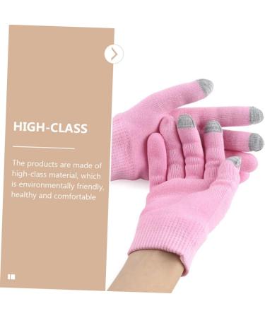 FOMIYES 10 Pairs Moisturizing Gloves Moisturizing Spa Gloves Touch Screen Cotton Gloves Gels Hand Cover Cracked Hands Repair Gel Gloves for Spa Tool Conductive Yarn Pink Miss Dryness - Buy Online on GoSupps.com