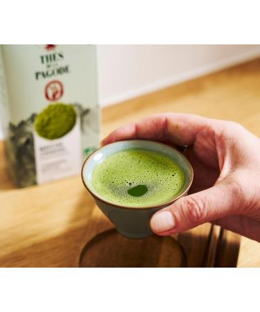 Th s de La pagode - Matcha C r monie Bio Japonais - Umami et nergisant - Sans Amertume - Poudre 100% Issue de Feuilles de Tencha Ombrag es - 10 Sticks - Buy Online on GoSupps.com