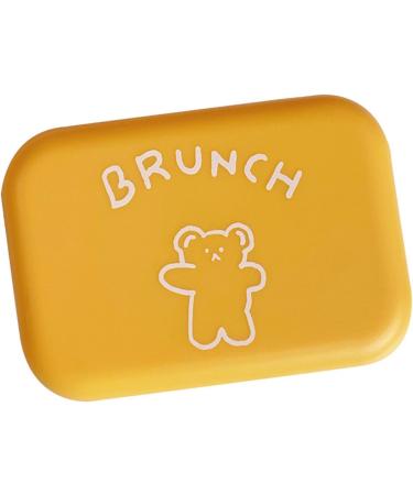 Buy Cute Bear Pattern Contact Lens Container | Portable & Durable Care Case with Two Compartments for Travel - Easy to Clean - Buy Online on GoSupps.com