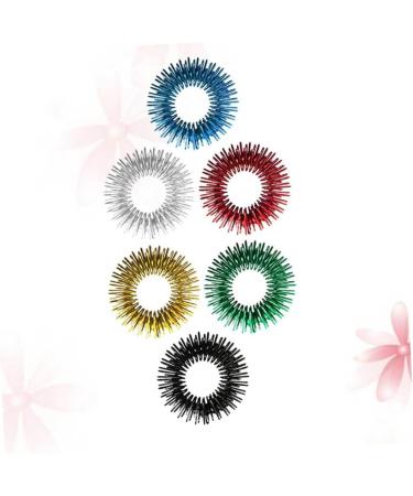 Buy Gleavi 12 STK Acupressure Finger Rings - Finger Massage Gear for Kids & Adults | International Shipping - Buy Online on GoSupps.com