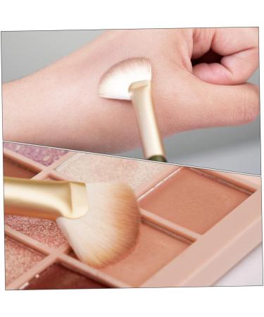 NOLITOY 16 Pcs Nose Shadow Brush Under Eye Concealer Brush Makeup Brush Wooden Handle Flat Eyebrow Brush 17.4x1cmx4pcs Assorted Colorx4pcs - Buy Online on GoSupps.com