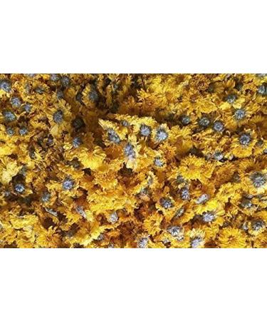 WENXUANSU: Yellow Chrysanthemum Bud Herbal Tea 1 pound (454 grams) 100% natural herb formerly enjoyed by Emperor