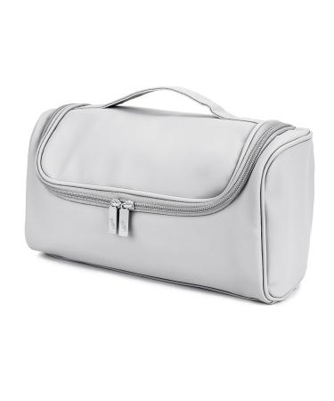 Travel Hair Dryer Case Compatible with Dyson Airwrap Portable Carrying Case with Non-slip Hook Hair Tools Bag for Straighteners Curling Iron accessories (Gray)