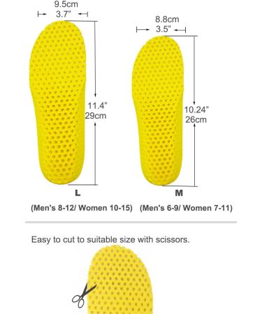 Lambswool Fleece Insoles for Men, Women & Kids - Size M (Men's 6-9 / Women's 7-11) - Winter Shoe Inserts - Buy Online on GoSupps.com