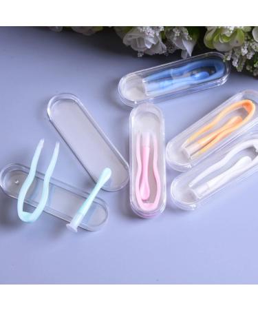 Portable Contact Lenses Remover and Inserter Tool Case Set Tweezers Suction Stick Contact Lenses Inserter Removal Tool for Contact Lenses User Arc Design Reusable Green - Buy Online on GoSupps.com
