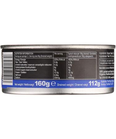 Fish 4 Ever Skipjack Tuna Chunks in Spring Water 160g - Buy Online on GoSupps.com