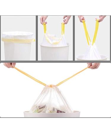 Drawstring Trash Bag Holder for Kitchen Household Thickened Disposable Closing Cleaning Bag 45 * 50 45*50 - Buy Online on GoSupps.com