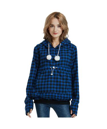 Women Long sleeve sweater hoodies with cat dog big bag cat bag sweater with zipper dog cat bag bag sweatshirt sweater hoodie women warm long-sleeved shirt cat sweater x-10 xxl