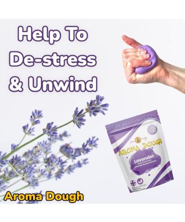 Aroma Energy Aromatherapy Putty | Stress Relief & Calming Lavender Therapy | Multi-Sensory Relaxation for All Ages - International Shipping Available - Buy Online on GoSupps.com