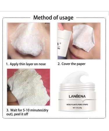 Mererke Blackhead Remover Charcoal Peel Off Mask - Pore Cleanser & Purifying Face Mask 1.05oz - Buy Online on GoSupps.com