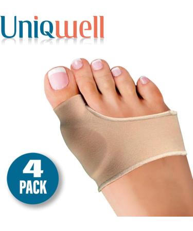 Bunion Toe Corrector & Metatarsal Hammer Toe Pads - Orthopedic Gel Pain Relief for Men & Women | Cushion Splint Insert for Shoes & Socks (4 Pack) - Buy Online on GoSupps.com