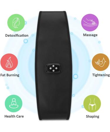 Buy Ems Muscle Stimulator Abdominal Trainer - Gel Pads-Free Device for Men & Women | 6 Training Programs | Fits 71-110 cm - Buy Online on GoSupps.com