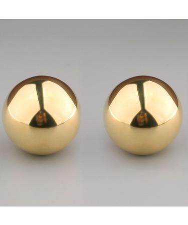Unbit baoding ball stress ball ball stretcher magnetic2 piece brass gymnasium ball hand exercise balls chinese baoding balls metal handballs color