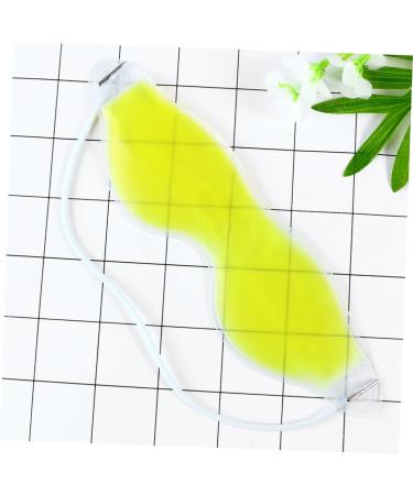 POPETPOP Gel Eye Mask Ice Eye Pads Blindfold Eyepatch Eye Masks Eye Pads Cold Reusable Cold Compress Eye Mask Cold Eye Silicone Eye Patches Eye Stickers Ice Eye Mask Eye Mask Cool medium Yellow - Buy Online on GoSupps.com