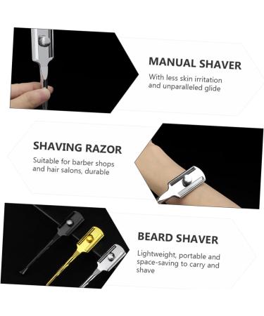 Ipetboom Razor Mens Shavers Shaver Beard Trimmer Silver Alloy 1 - Buy Online on GoSupps.com