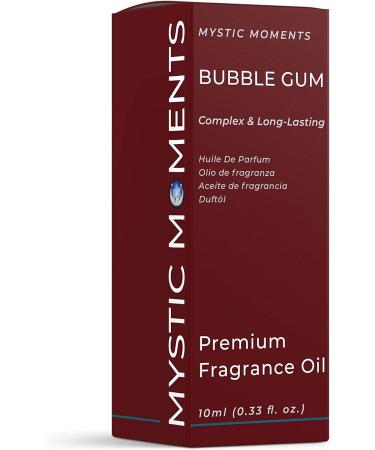 Mystic Moments Bubble Gum Fragrance Oil 10ml | Ideal for Soaps, Candles, Bath Bombs, Oil Burners, Diffusers, Skin & Hair Care - Buy Online on GoSupps.com
