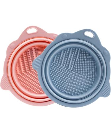 Angoily 10 pcs Foldable Brush Cleaner Mat Makeup Tools powder puff Cosmetics Brush Scrubber Makeup Cleaner wash bowl cleaning pad cleaning bowl cleaning board Cleaner Makeup Brush Cleaner 14.5x14.2cmx5pcs Assorted Colorx5pcs - Buy Online on GoSupps.com