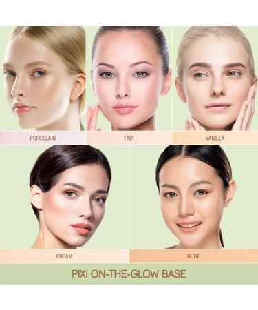 Pixi Beauty On-the-Glow Base | Fond de Teint Stick Hydratant | Teinte Nude: Claire Moyenne Neutre | 19 g / 0 6 oz - Buy Online on GoSupps.com