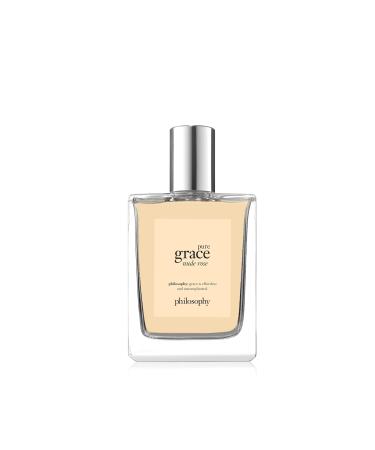 philosophy pure grace nude rose eau de toilette - warm & ethereal women's perfume - with notes of blush rose dewy greens & musk - long lasting fragrance 2 Fl Oz (Pack of 1)