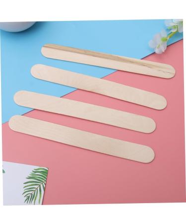 Minkissy 150 STK Wax Applicator Sticks - Wooden & Bamboo Wax Spatulas for Hair Removal | International Shipping Available - Buy Online on GoSupps.com