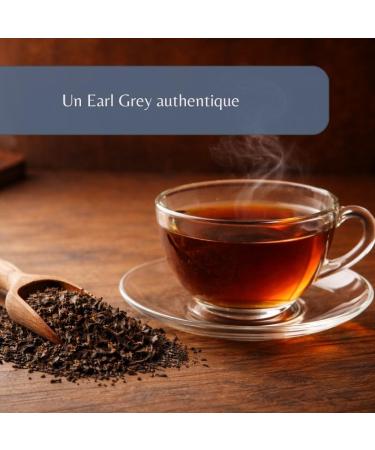 Th Noir Earl Grey Bio - Th Vegan en Vrac 100% Naturel Sans OGM - Agriculture Biologique - Conditionn en France - Sachet 200 gr (100 Tasses) 200gr (100 tasses) - Buy Online on GoSupps.com