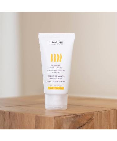 Laboratorios Bab Hand and Nail Repair Cream 50 ml - Regenerating Nourishing & Moisturizing for Cracked Hands - Cold Resistant & Quick Absorption - Buy Online on GoSupps.com
