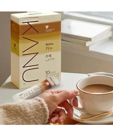 NEWTOKI KANU 20 Sticks (5 Mix Combination) Korean 3 in 1 Instant Coffee Variety Sample Packets (Tiramisu Vanilla Dolce KANU Latte Espresso Matcha Latte) with SoltreeBundle Oil Blotting Papers - Buy Online on GoSupps.com
